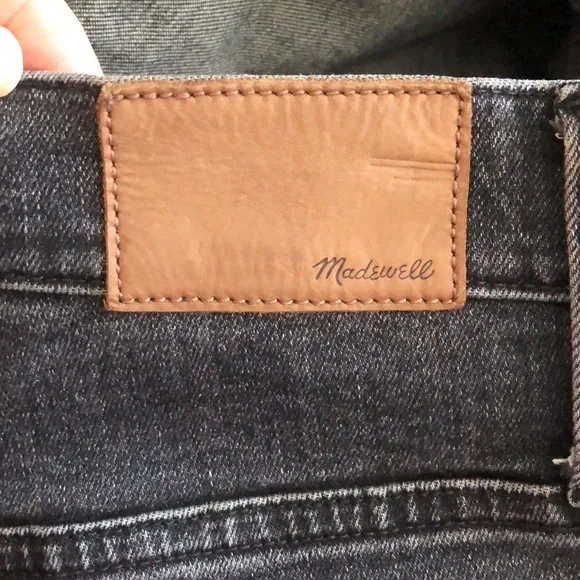 Brand New MADEWELL 10”High Riser Skinny Skinny Charcoal Jeans - Picture 7 of 9